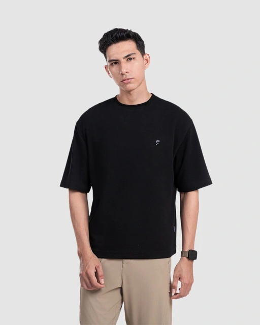 Lightweight Valdan T-Shirt Oversized Black, Brown, Beige