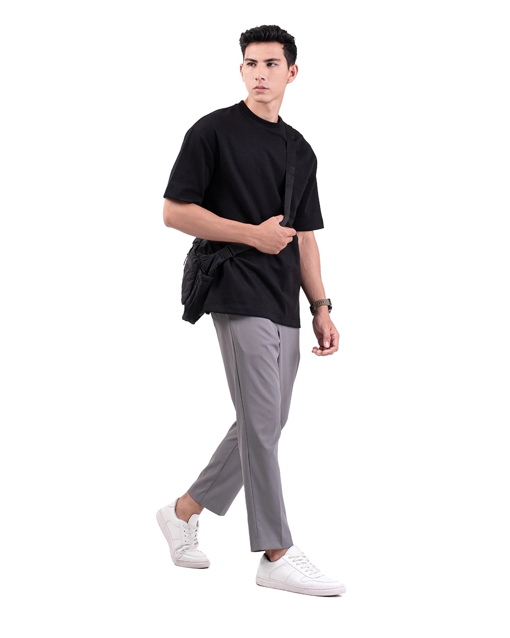 Coolbreeze Xaver 2.0 T-Shirt Oversized Khaki, Navy, White, dan Black