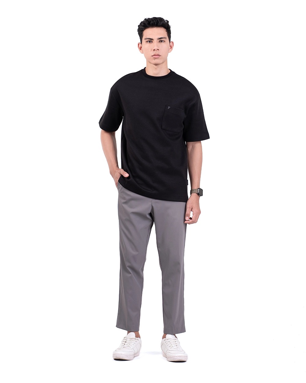 Coolbreeze Xaver 2.0 T-Shirt Oversized Khaki, Navy, White, dan Black