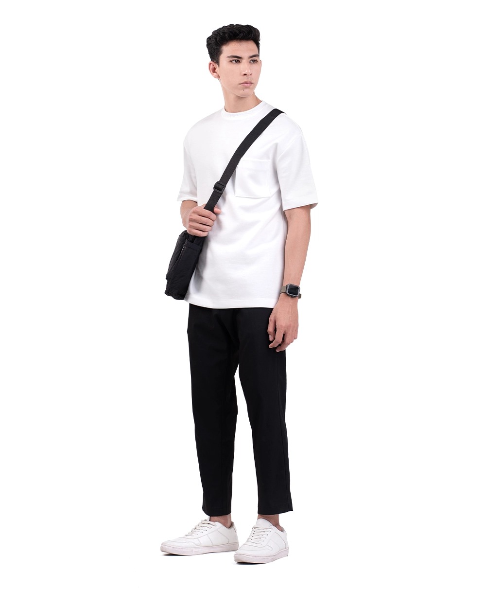 Coolbreeze Xaver 2.0 T-Shirt Oversized Khaki, Navy, White, dan Black