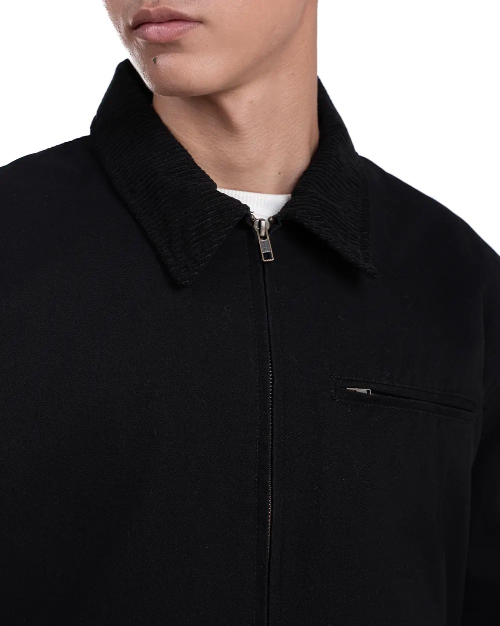 Zaen Work Jacket Khaki dan Black