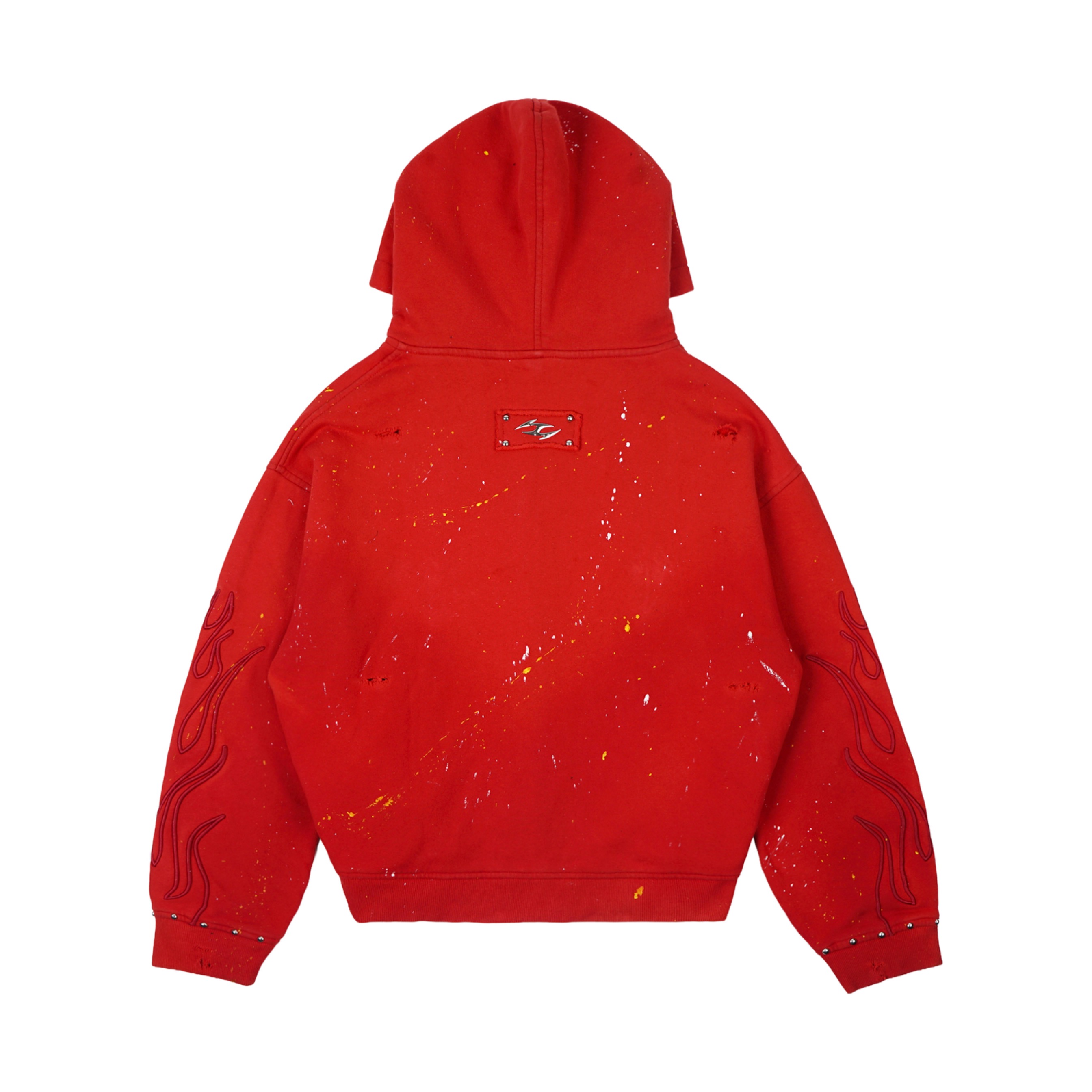 Copy of VERSANUE - INFERNO RED ZIP HOODIE 