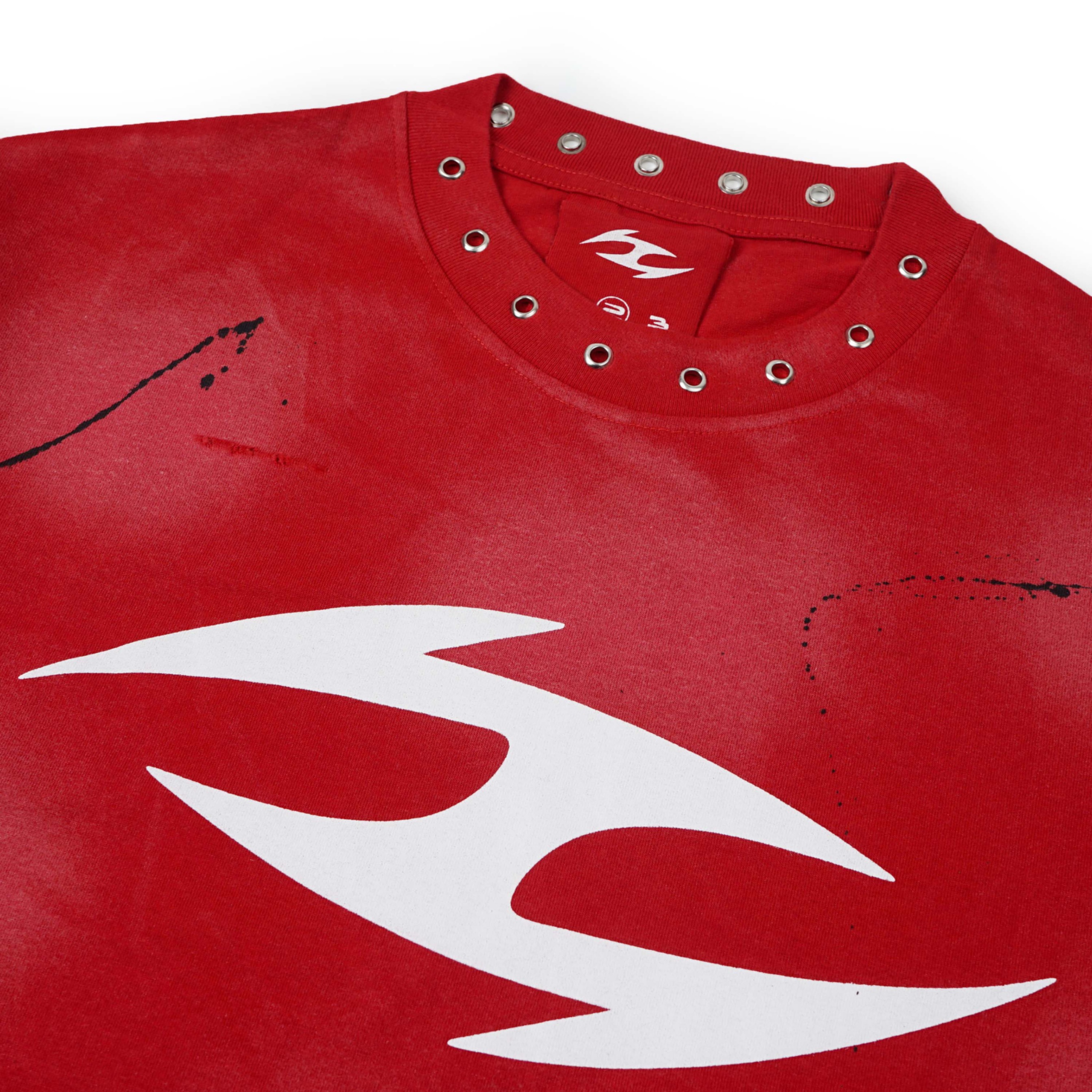 VERSANUE - VORTEX SYBER RED TEE
