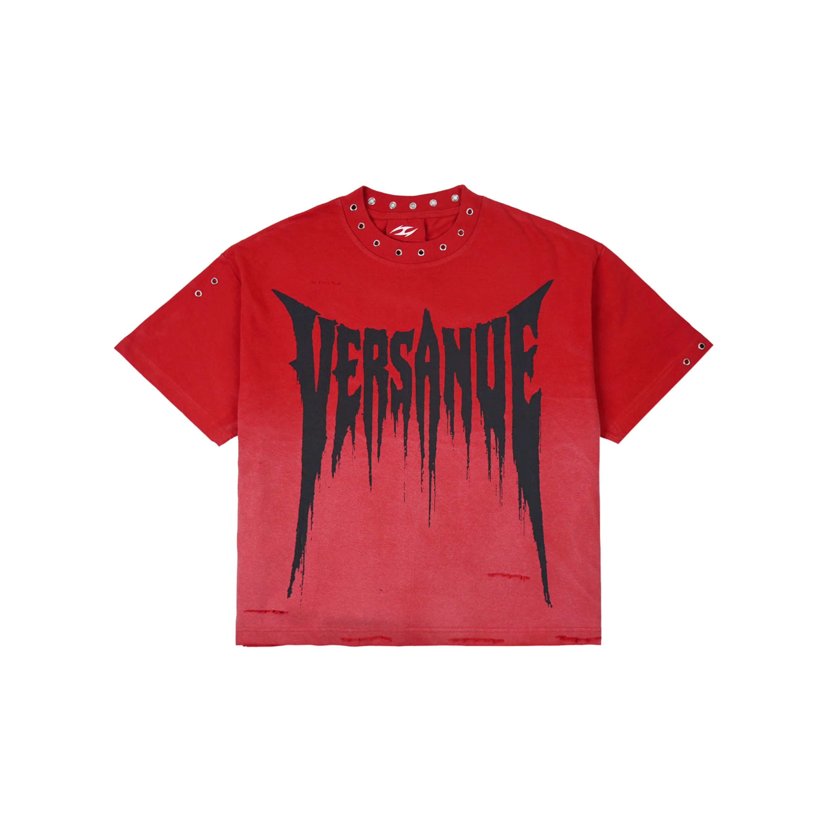 VERSANUE - CYBER PIERCED CRIMSON RED TEE