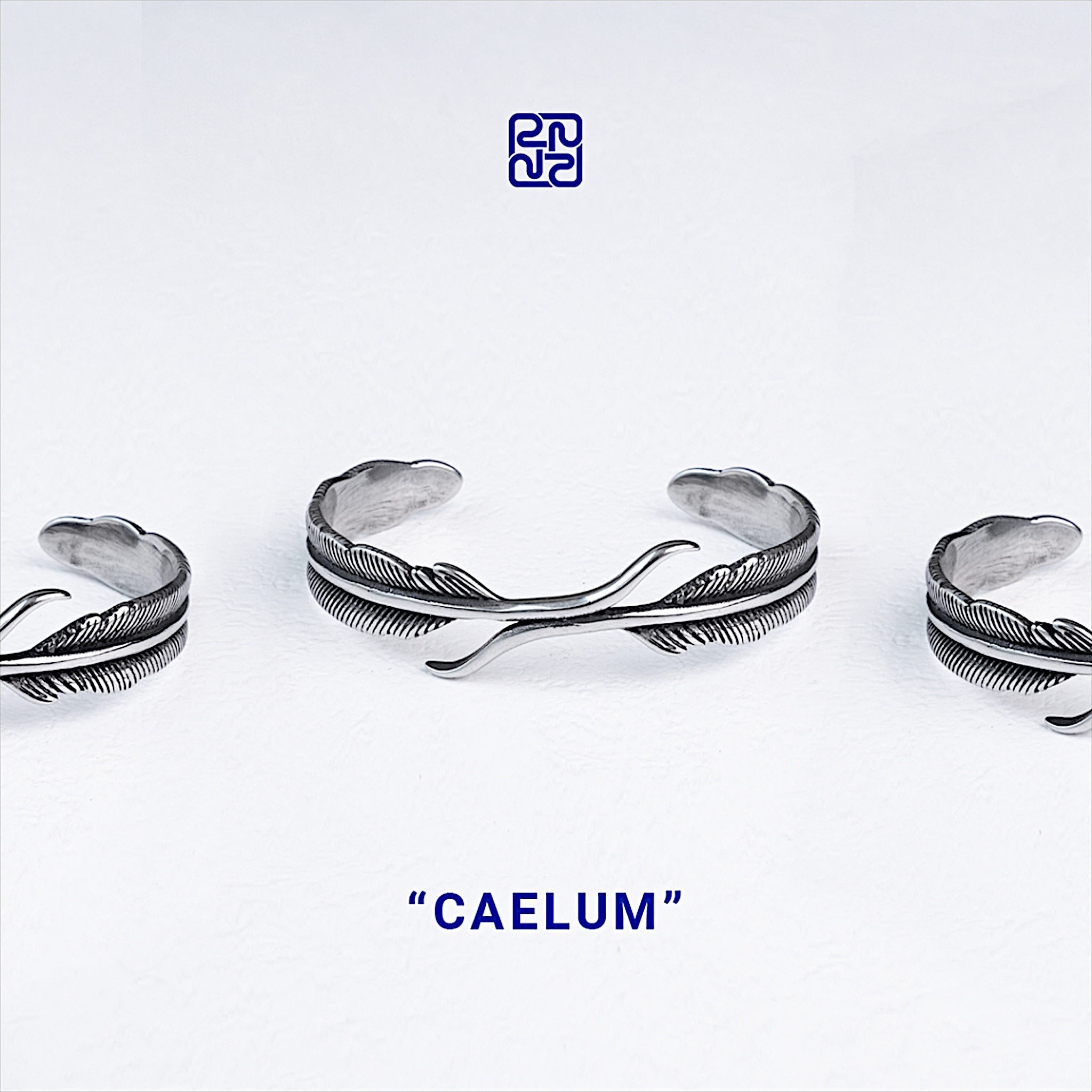 Racabel Caelum Bangle - Gelang Pria Wanita Stainless Steel Anti Karat