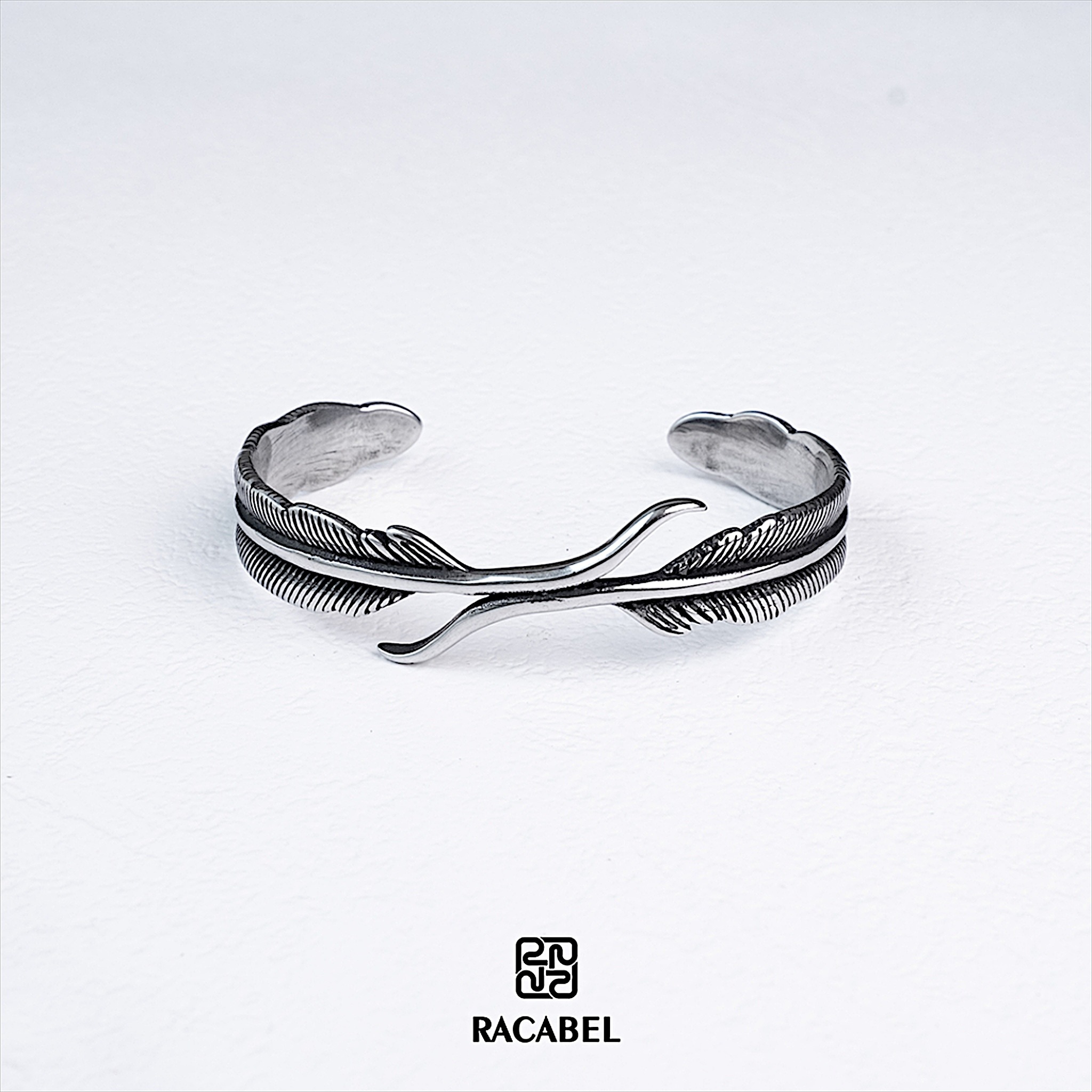 Racabel Caelum Bangle - Gelang Pria Wanita Stainless Steel Anti Karat