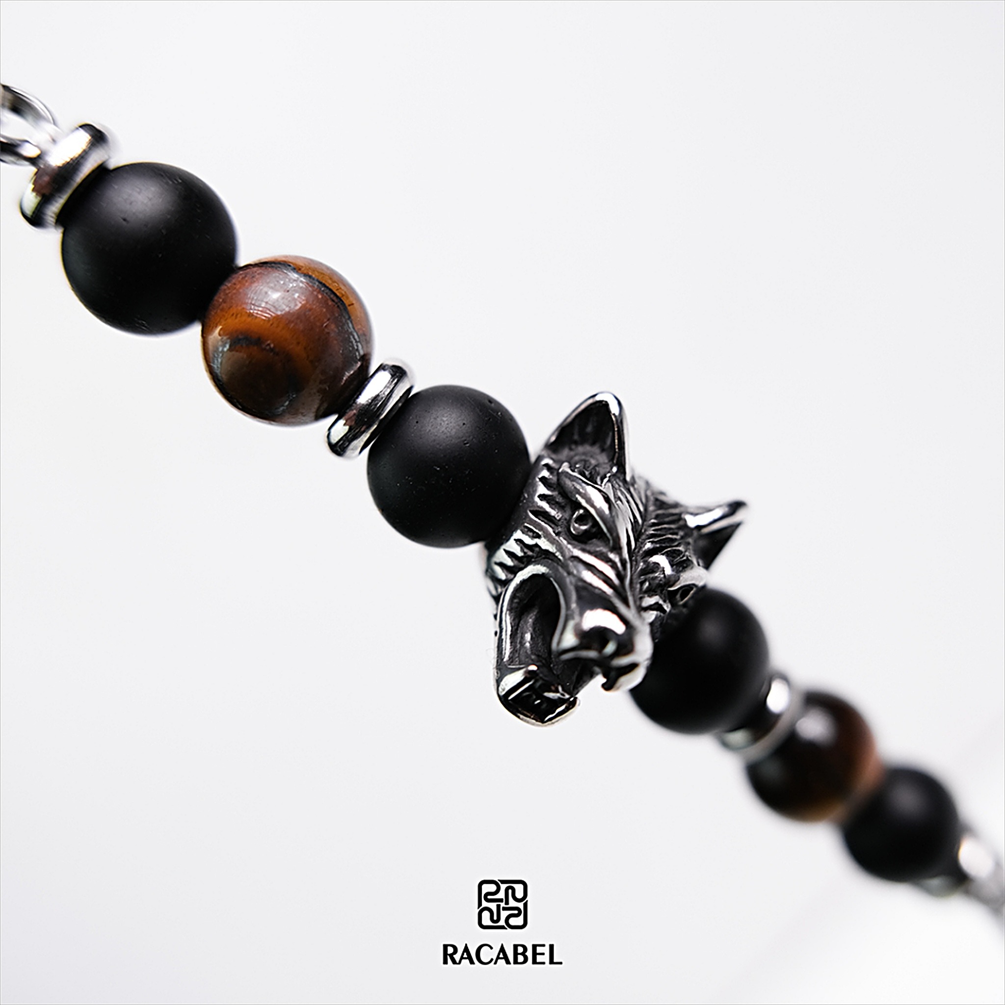 Racabel Fenrir Bracelet - Gelang Batu Alam untuk Pria