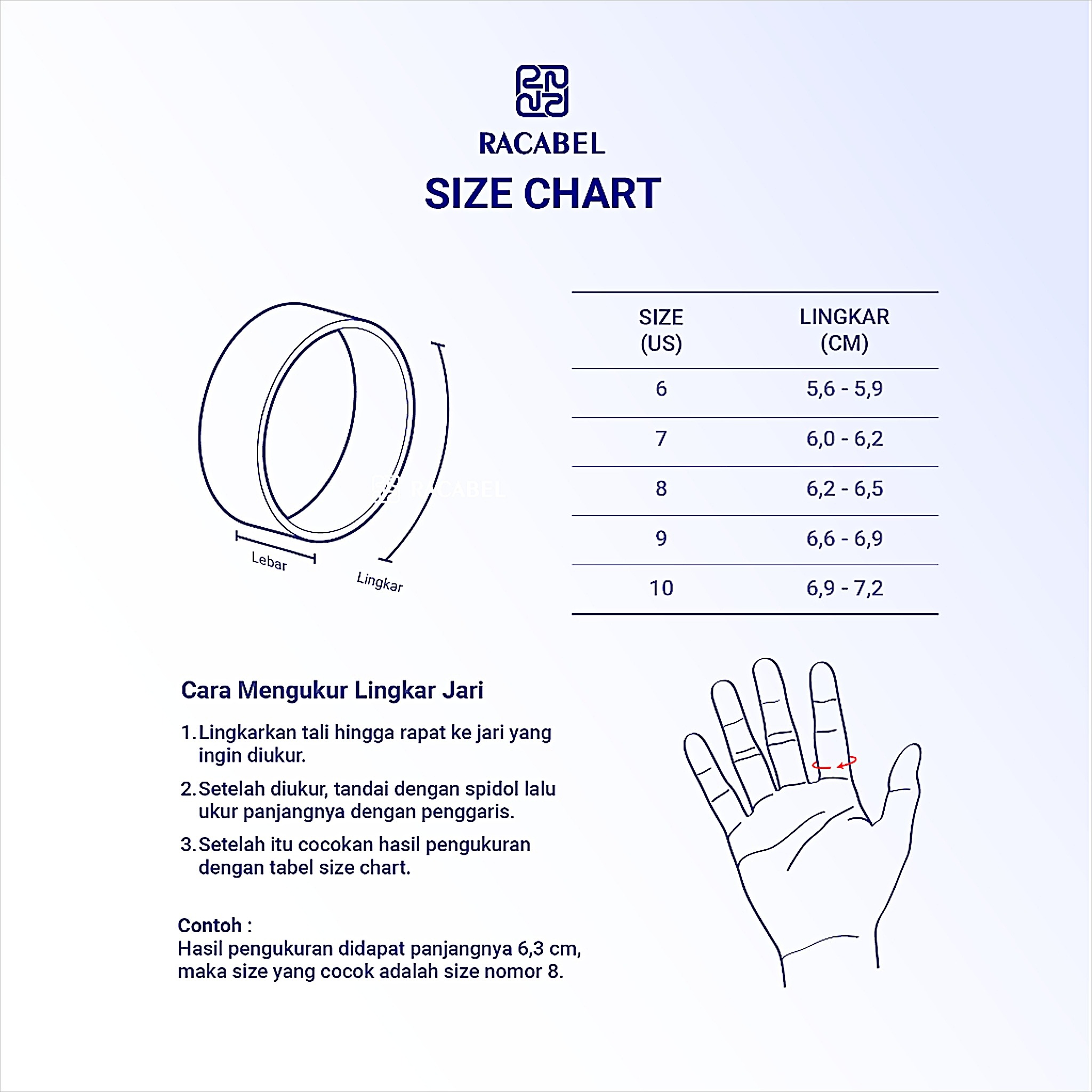 Racabel Fracture Ring - Cincin Tungsten Pria Wanita Silver Anti Karat