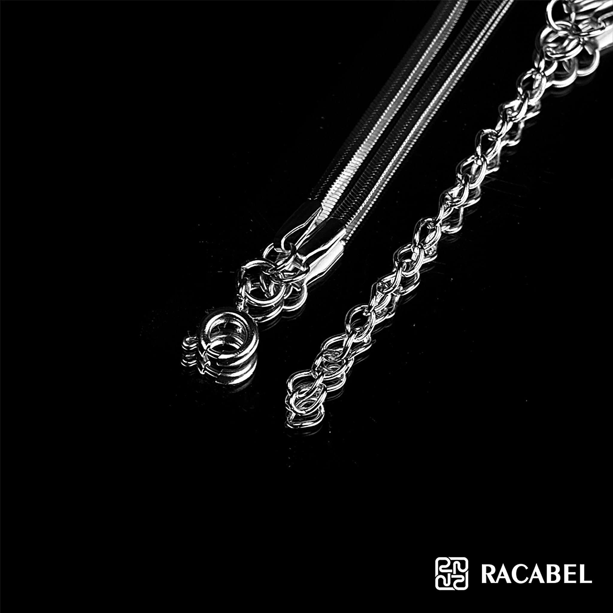 Racabel Gamelius Bracelet - Gelang Tangan Anti Karat Pria & Wanita Stainless Steel - Casual Series