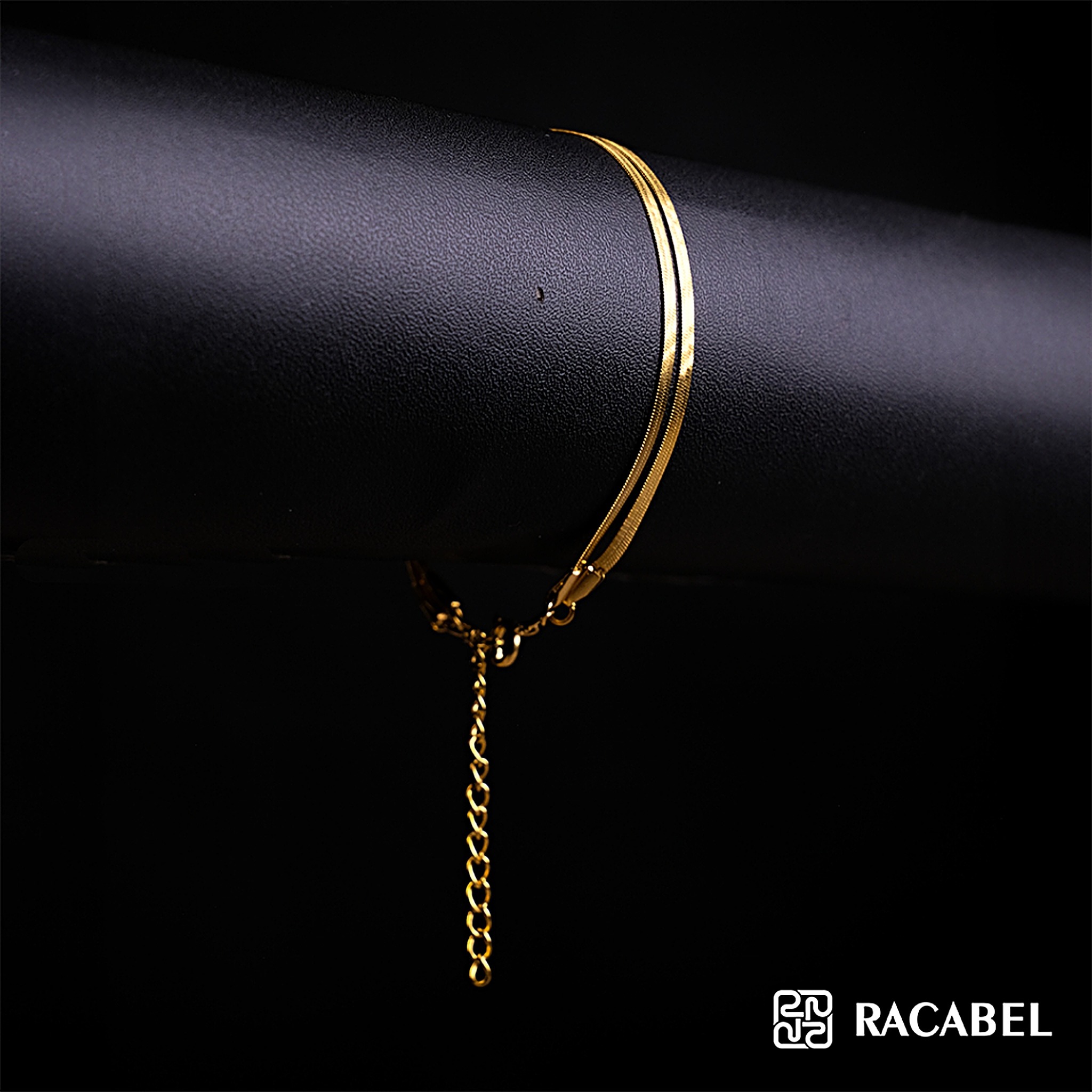 Racabel Gamelius Bracelet - Gelang Tangan Anti Karat Pria & Wanita Stainless Steel - Casual Series