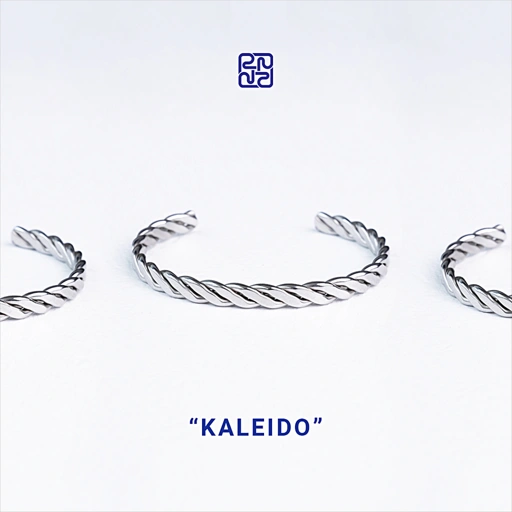 Racabel Kaleido Bangle - Gelang Pria Wanita Stainless Steel Anti Karat