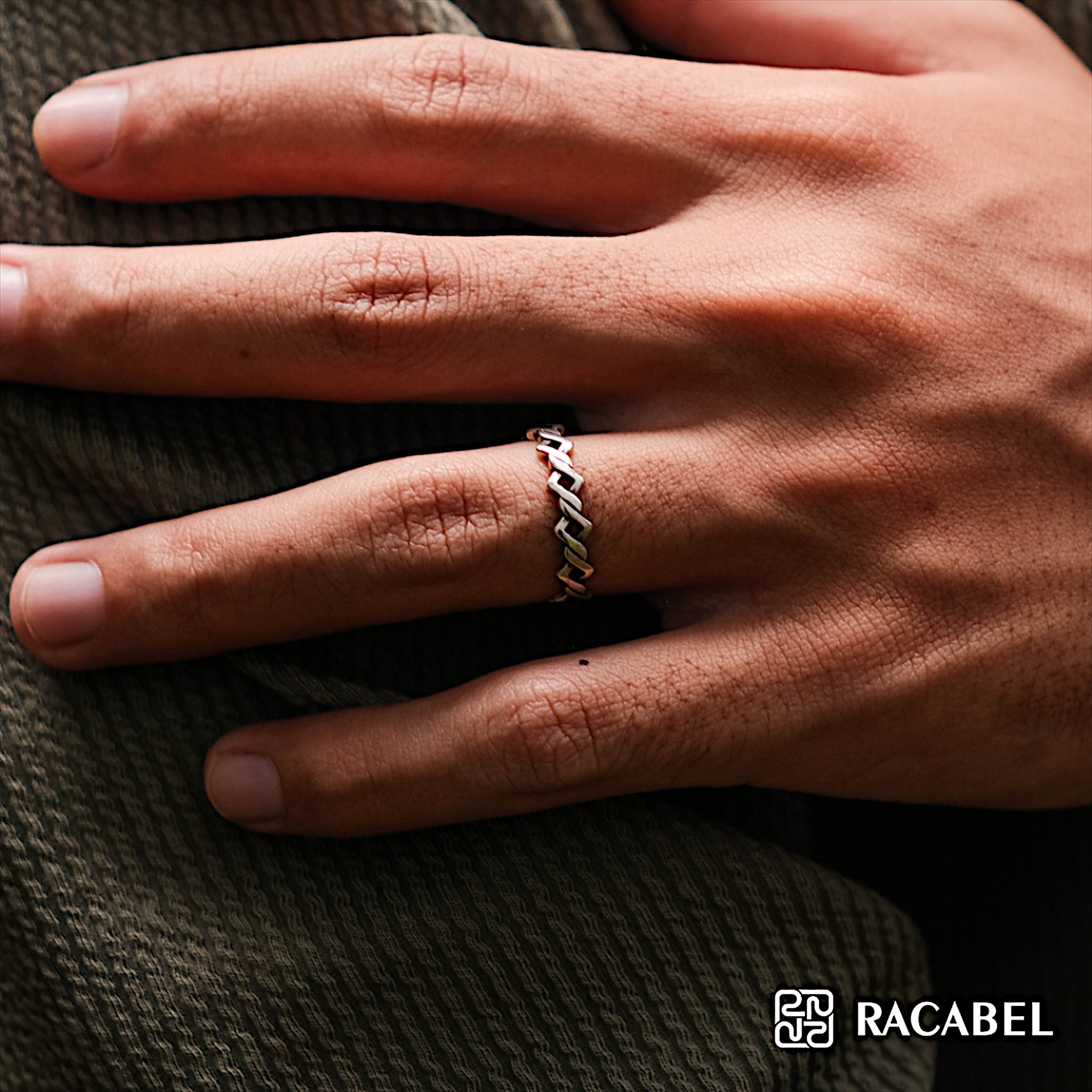 Racabel Raven Ring - Cincin Pria Wanita Sterling Silver 925 Anti Karat