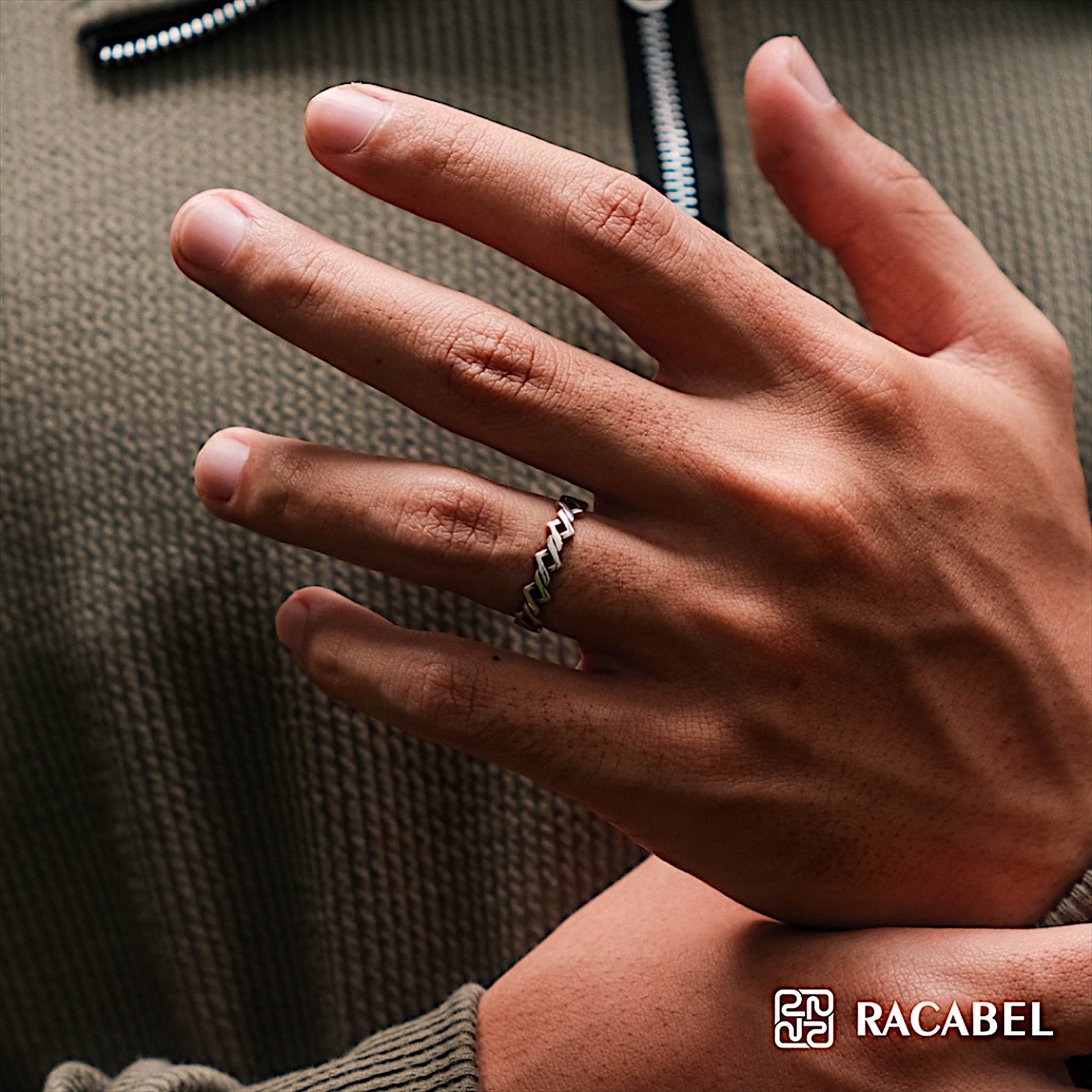Racabel Raven Ring - Cincin Pria Wanita Sterling Silver 925 Anti Karat