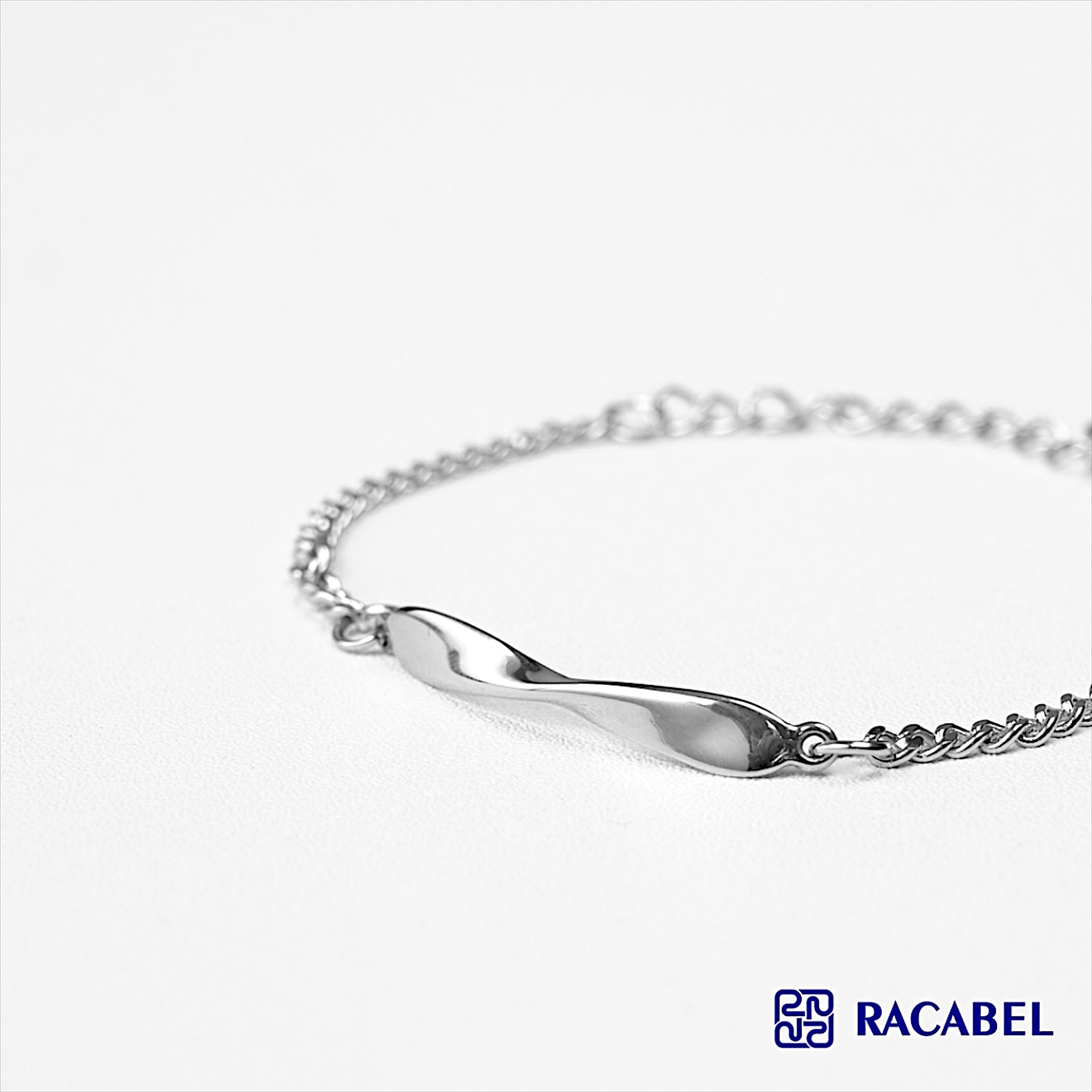 Racabel Seren Bracelet Unisex - Gelang Titanium Steel - Pria Wanita Anti Karat