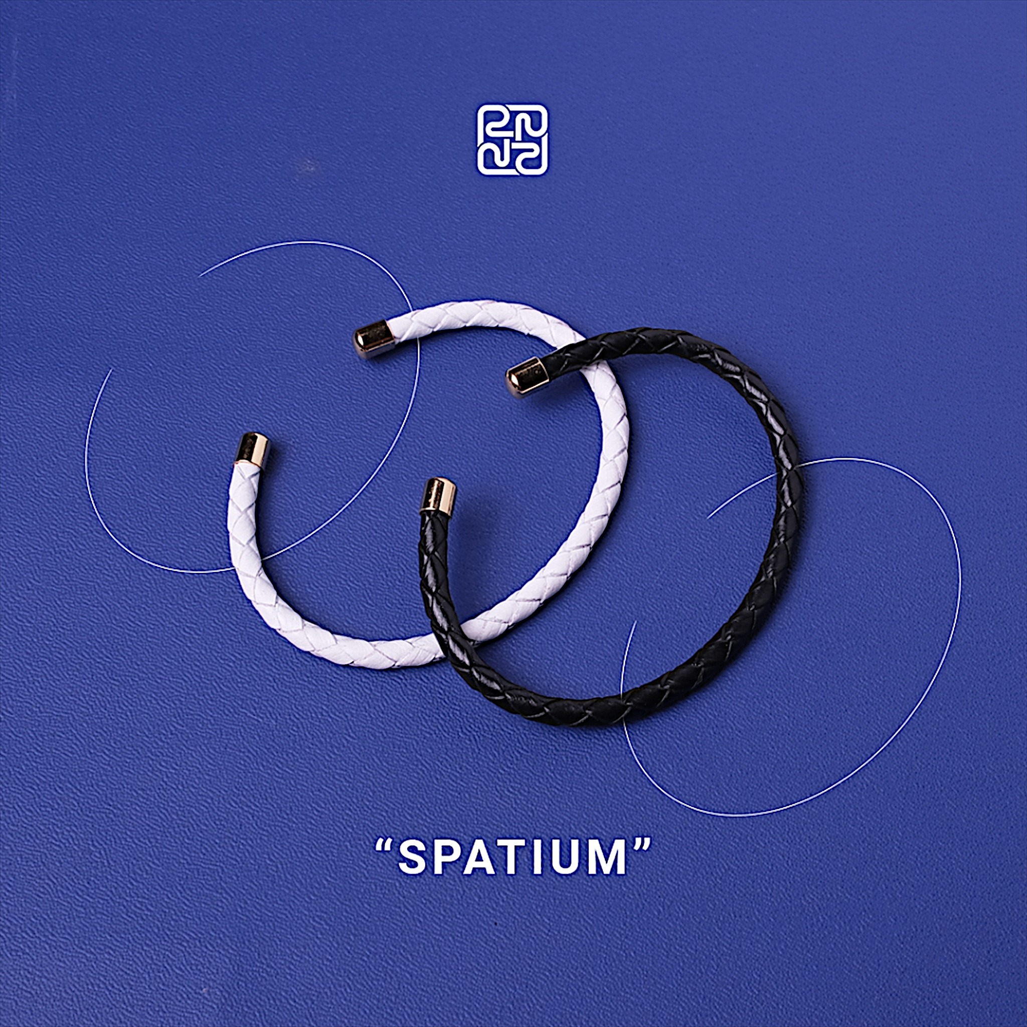 Racabel Spatium Bracelet - Gelang Kulit Unisex Stainless Steel Anti Karat