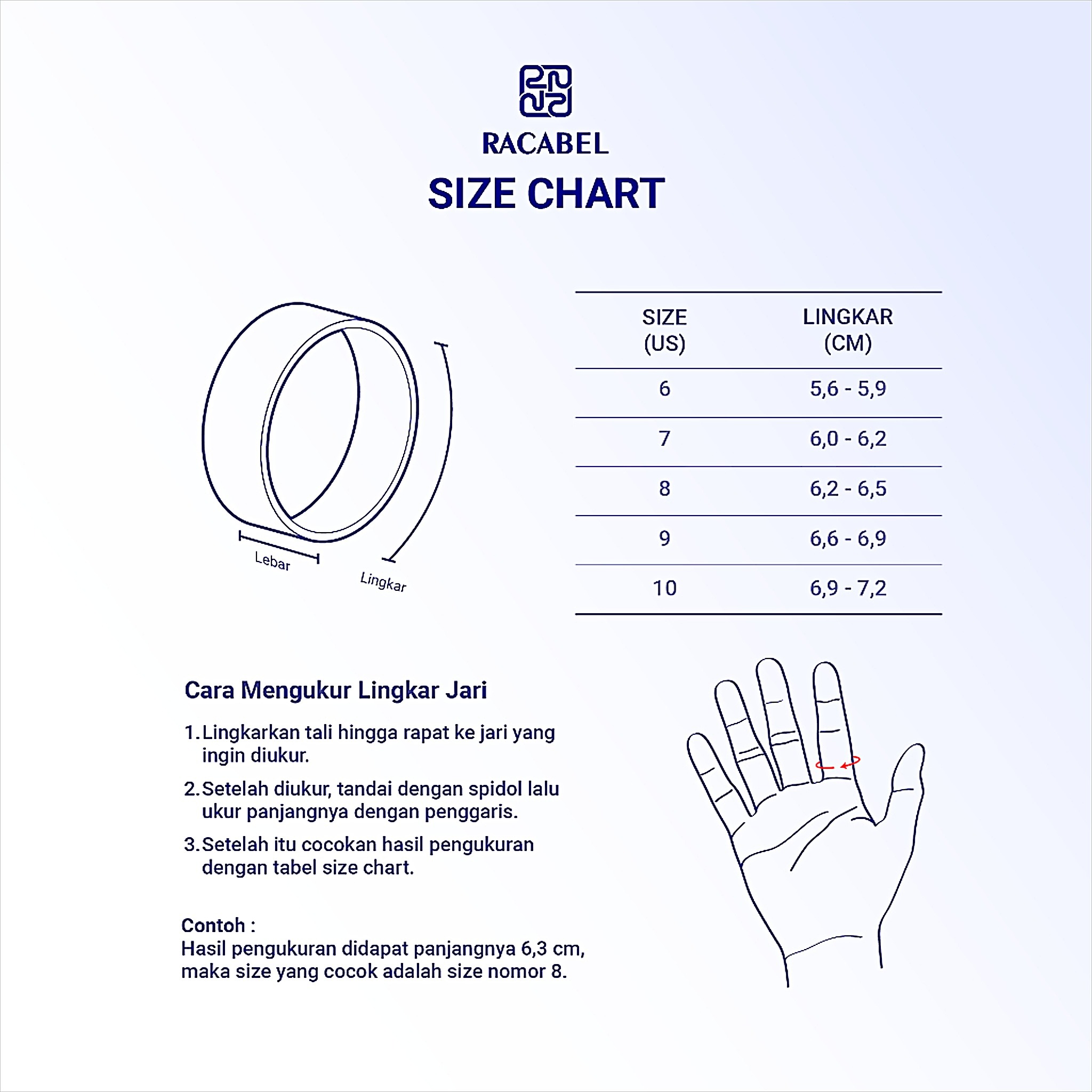 Racabel Vulken Ring - Cincin Tungsten Pria Silver Anti Karat