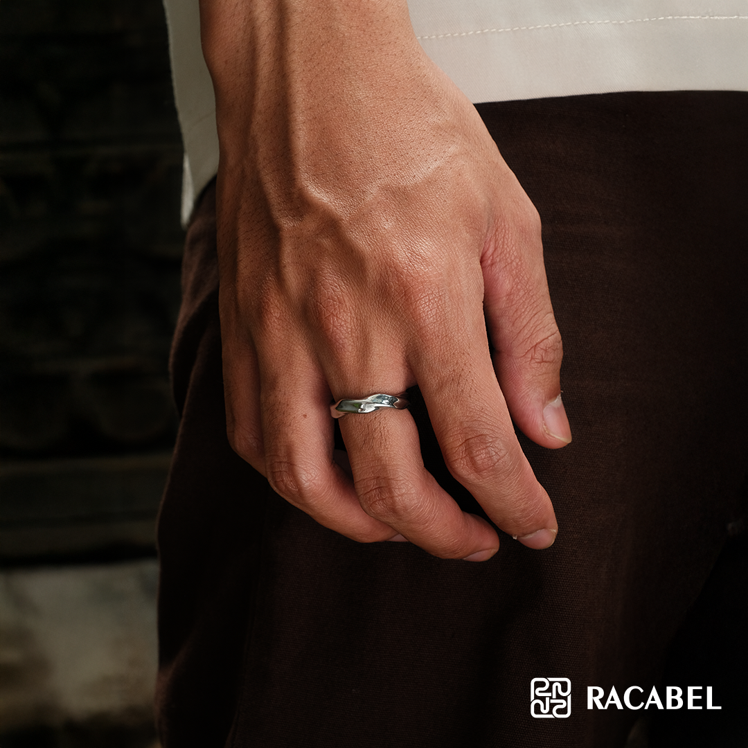 Racabel Flux Ring Silver