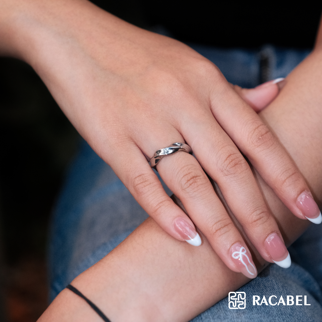 Racabel Flux Ring Silver