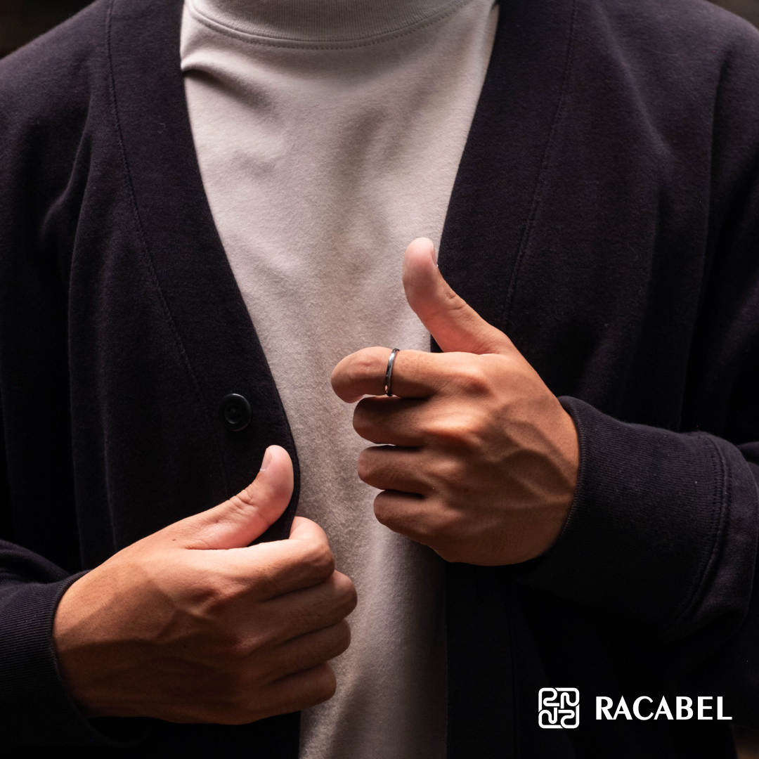 Racabel Flint Ring (2mm)