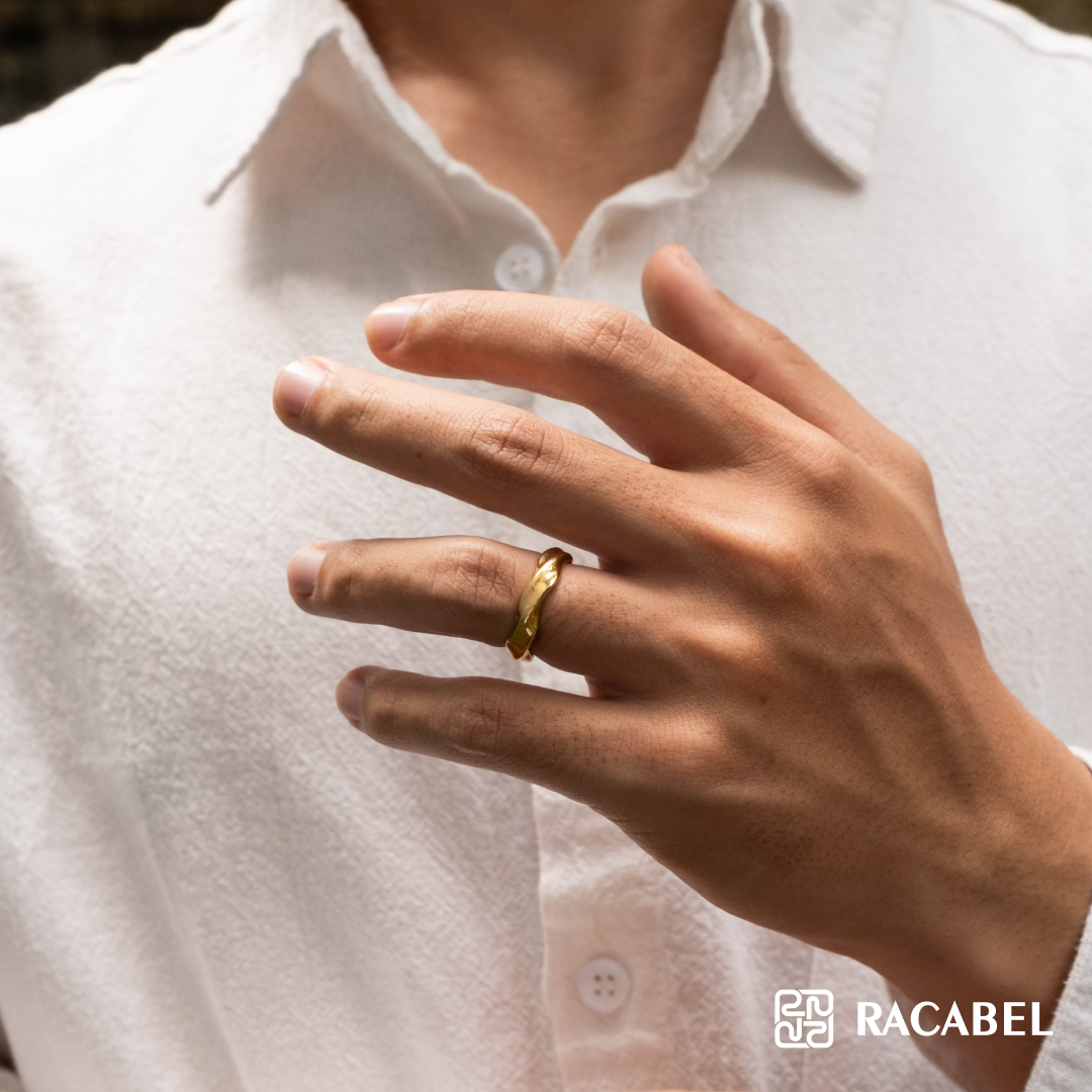 Racabel Flux Ring Gold