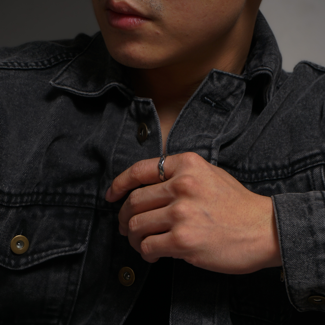 Racabel Flux Ring Silver