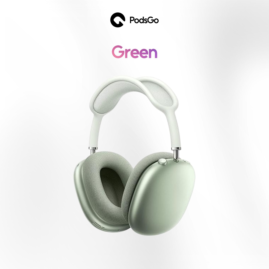 PodsGo Pods Max ANC Wireless Bluetooth Earphone Headphone With Pop Up Animation Cushions Magnet