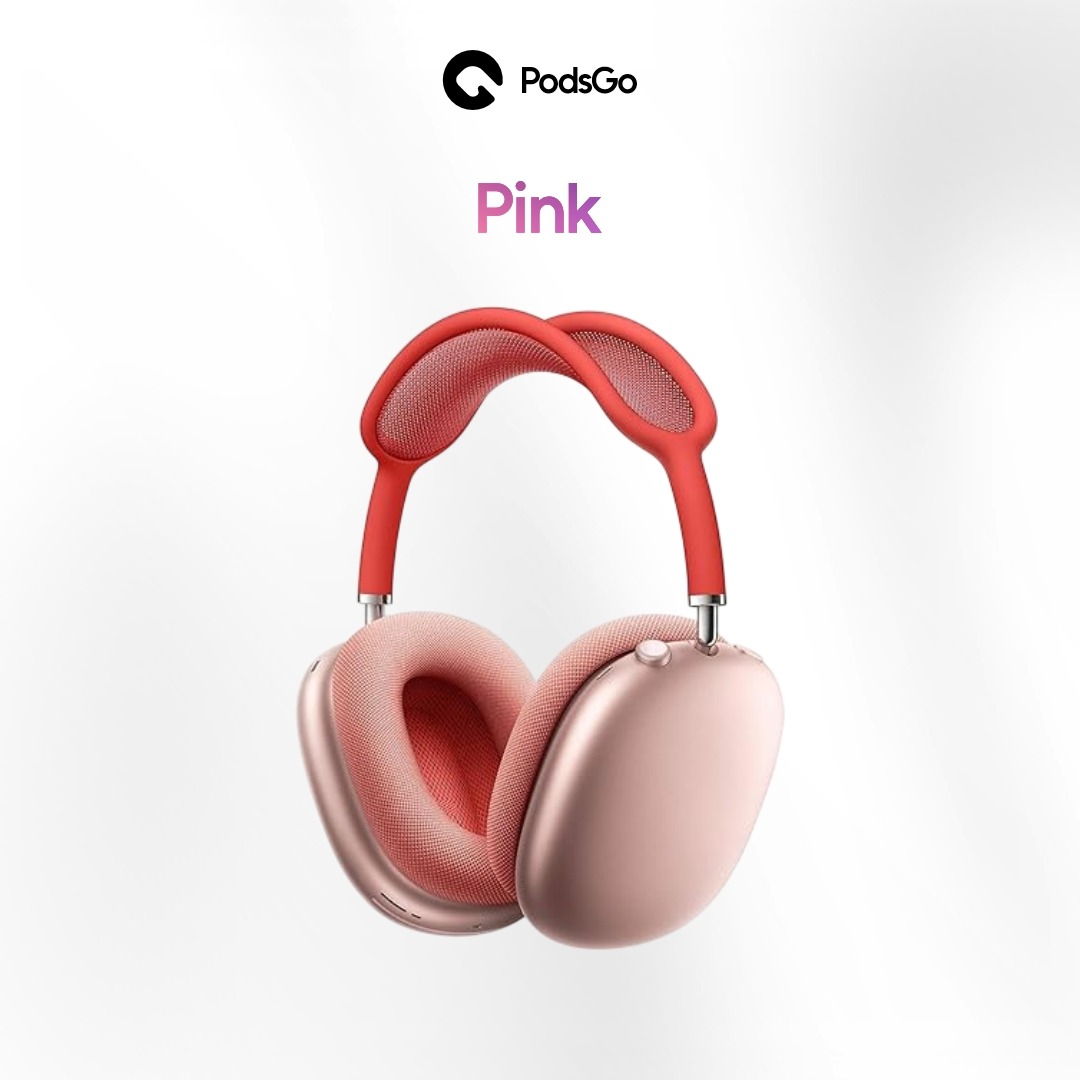 PodsGo Pods Max ANC Wireless Bluetooth Earphone Headphone With Pop Up Animation Cushions Magnet