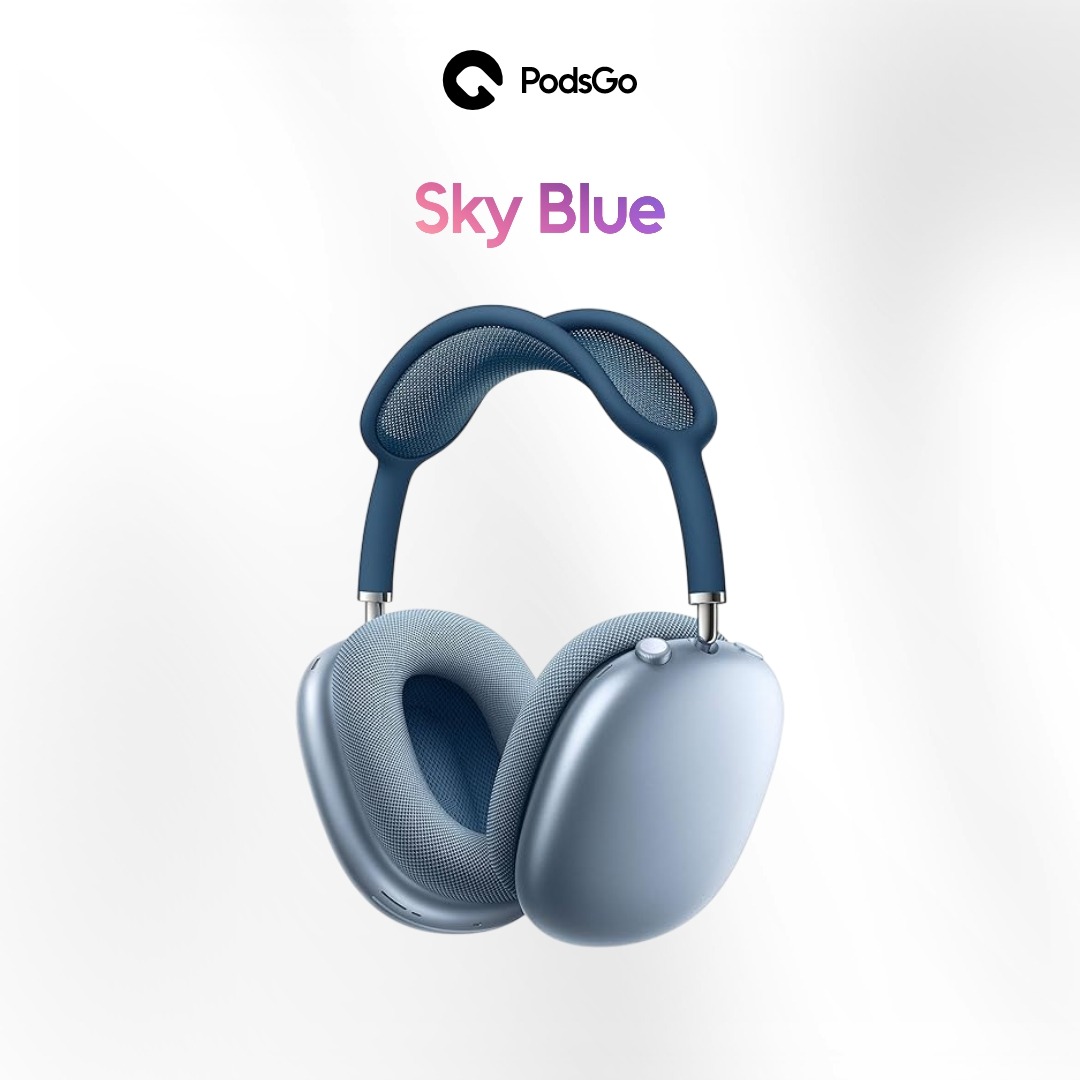 PodsGo Pods Max ANC Wireless Bluetooth Earphone Headphone With Pop Up Animation Cushions Magnet