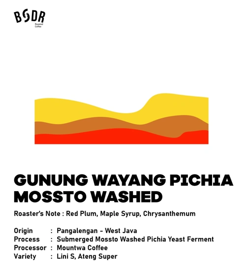 (Arabica) Single Origin Indonesia Gunung Wayang - Pichia Mossto Washed