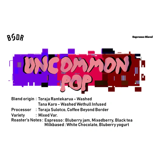 Uncommon Pop Espresso Blend