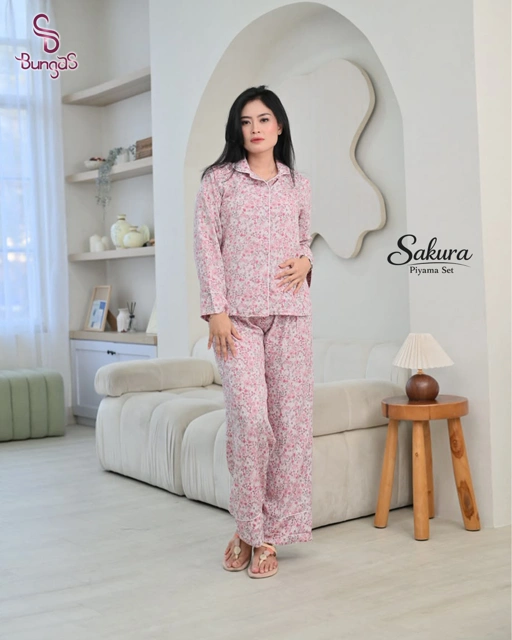 SAKURA PIYAMA SET
