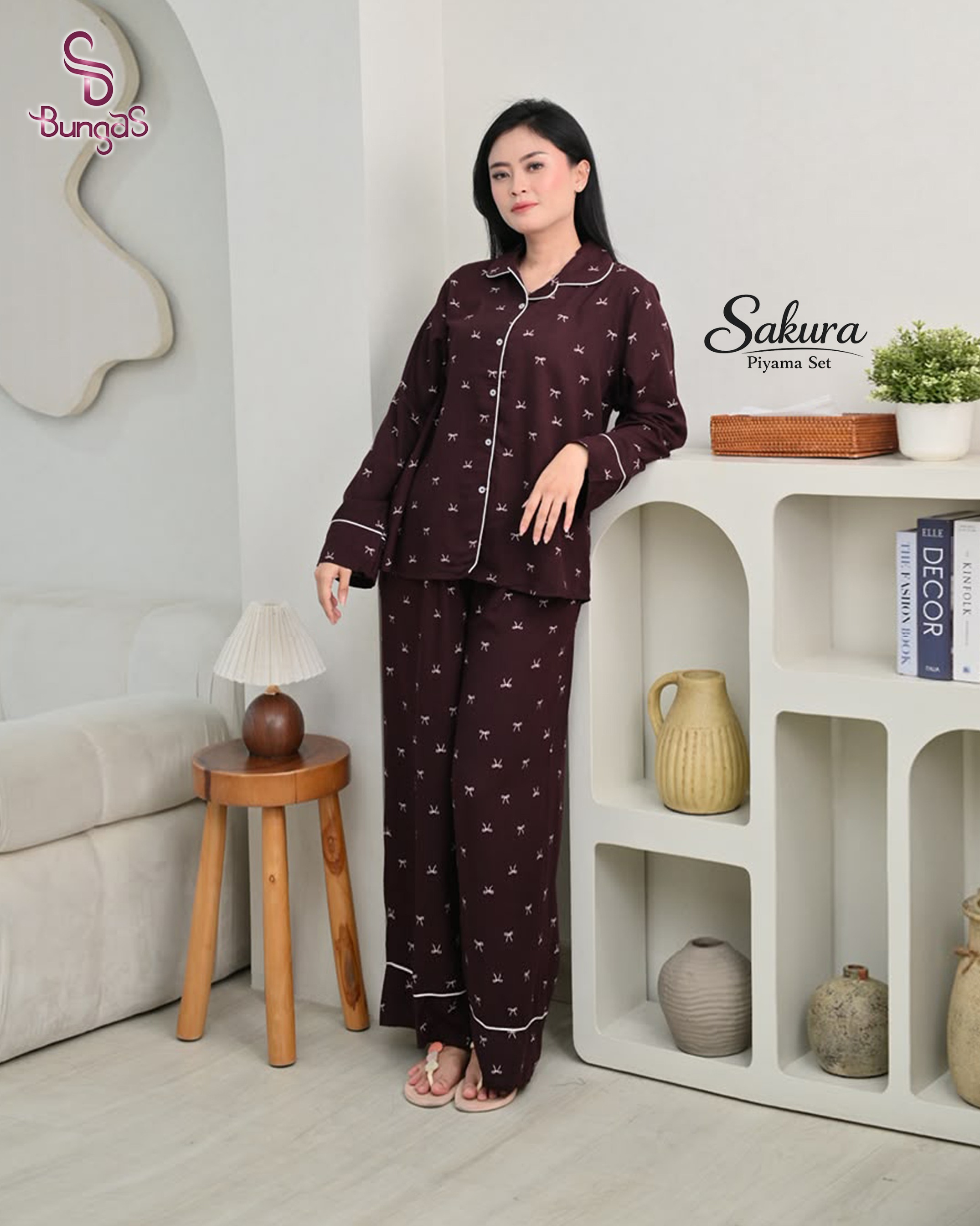 SAKURA PIYAMA SET
