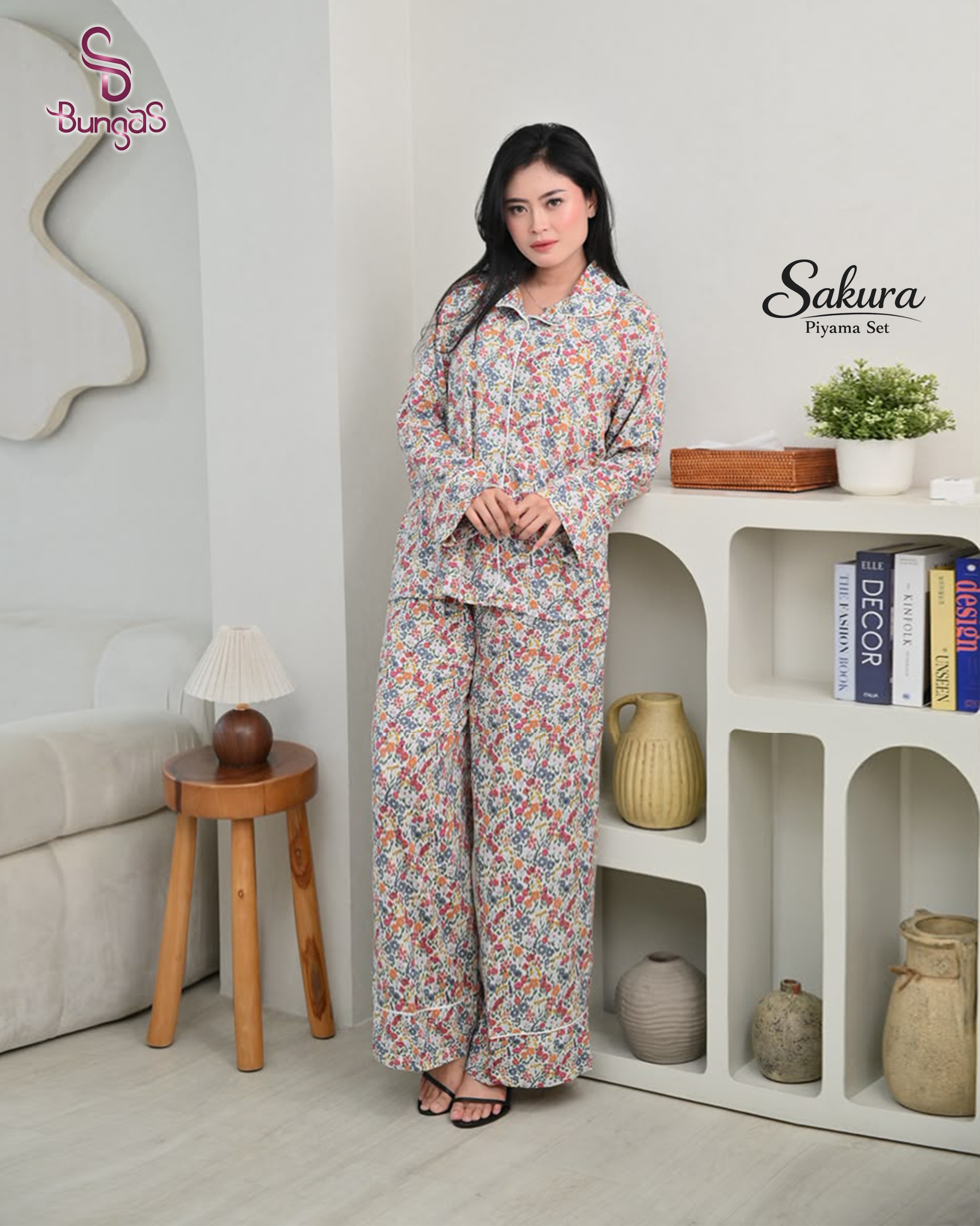 SAKURA PIYAMA SET