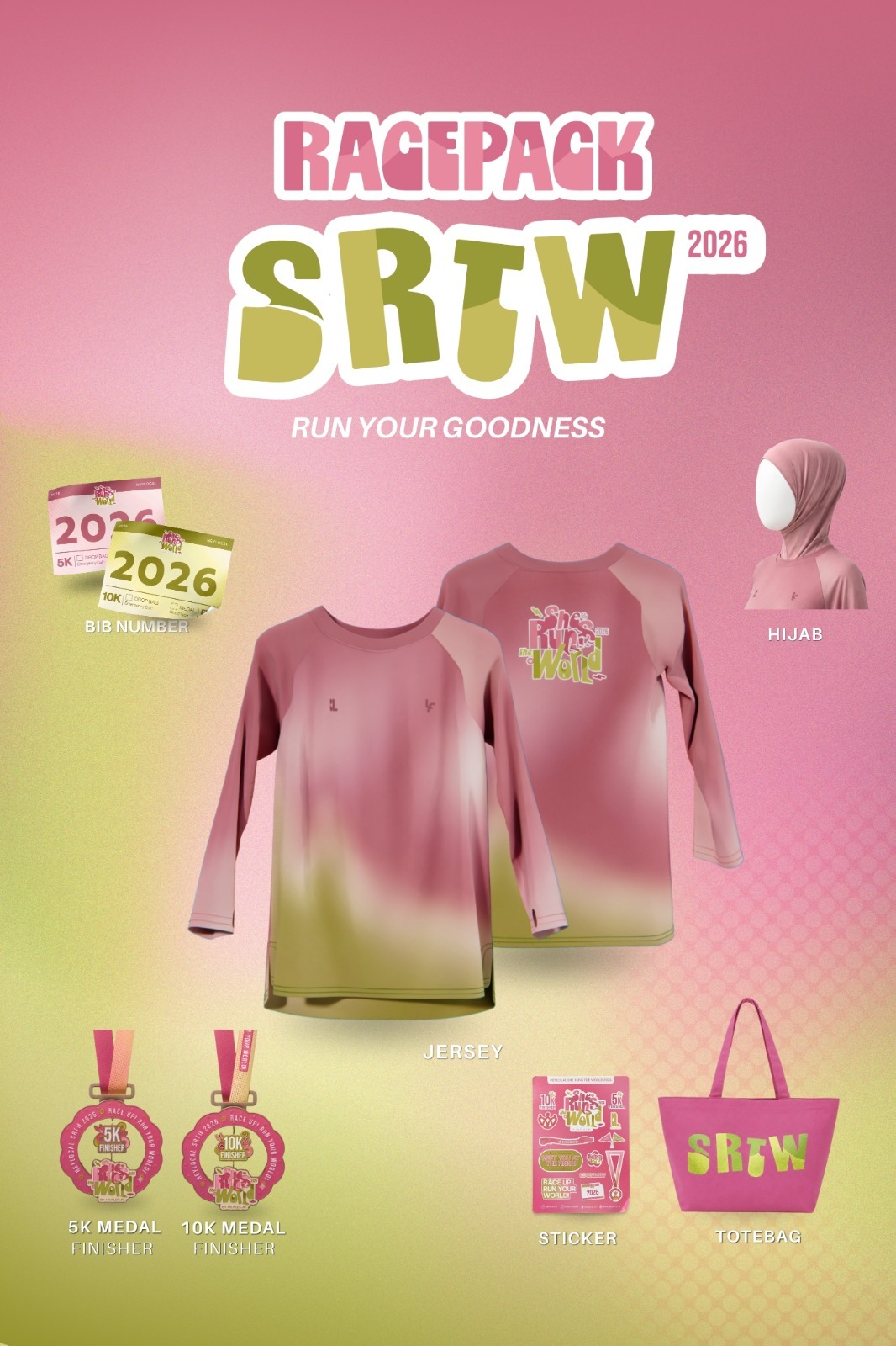 PRESALE 1 SRTW 1 PERSON 5K RUN