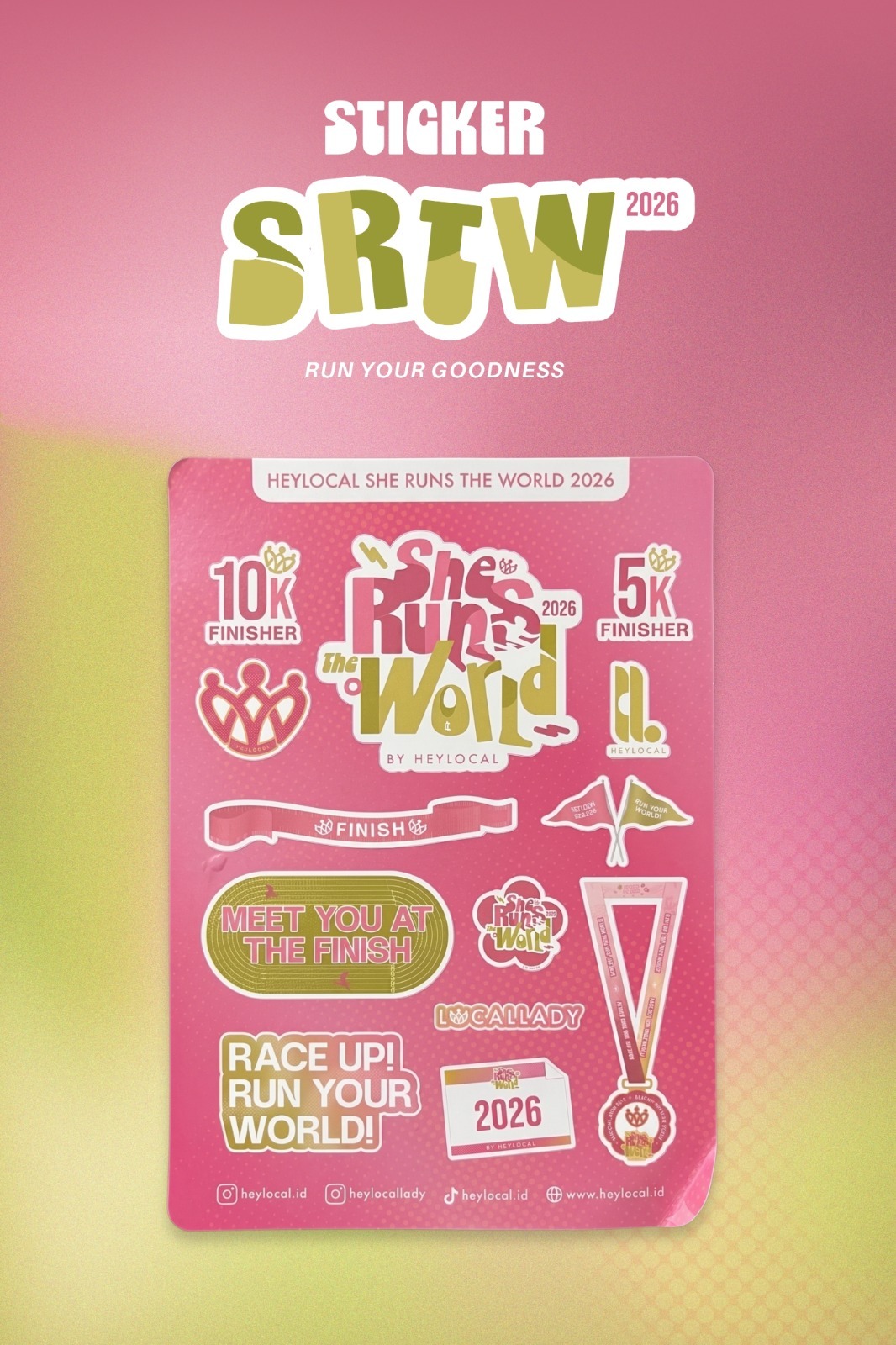 PRESALE 1 SRTW 5 PERSON 5K RUN