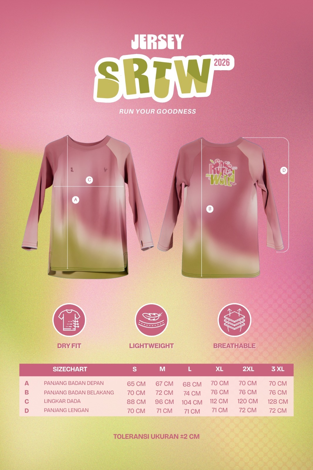 PRESALE 1 SRTW 5 PERSON 5K RUN