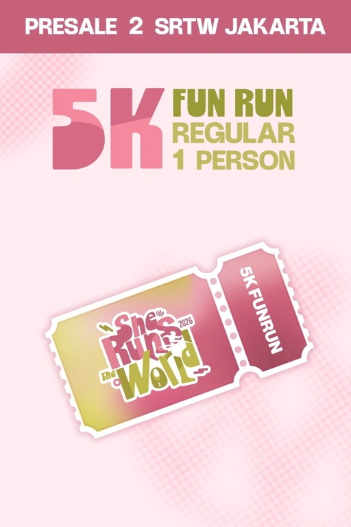 PRESALE 2 SRTW 5K RUN (Jakarta) 