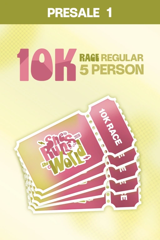 PRESALE 1 SRTW 5 PERSON 10K RUN