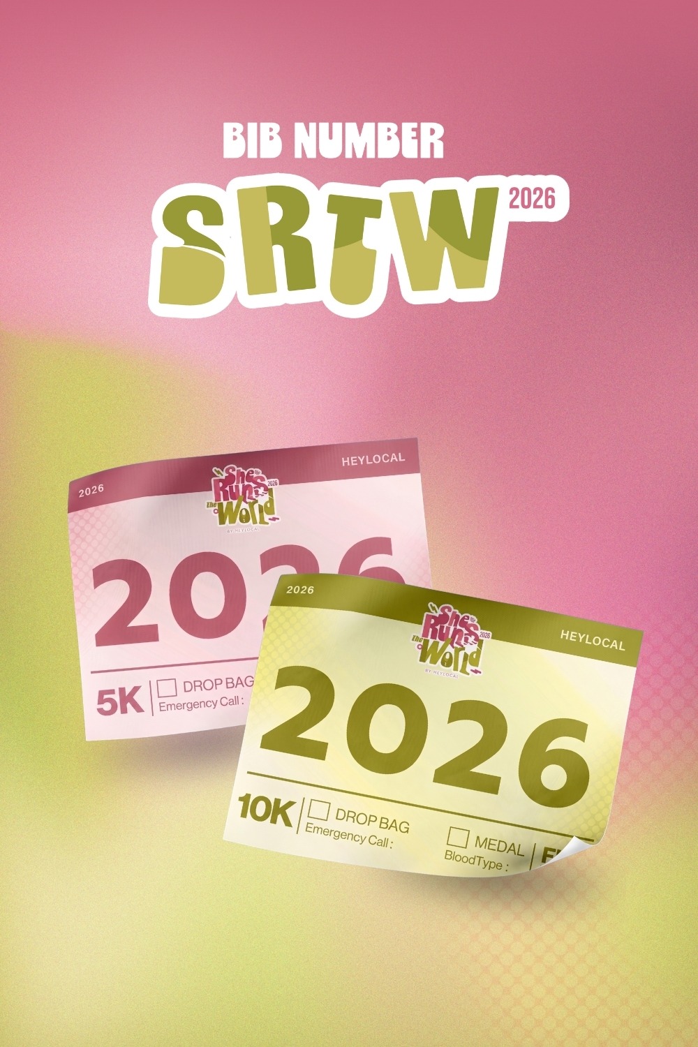 PRESALE 2 SRTW 5K RUN BUNDLING 5 TICKET (Jogja)