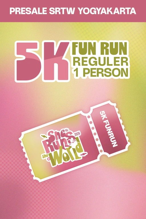 PRESALE 2 SRTW 5K RUN (Jogja)