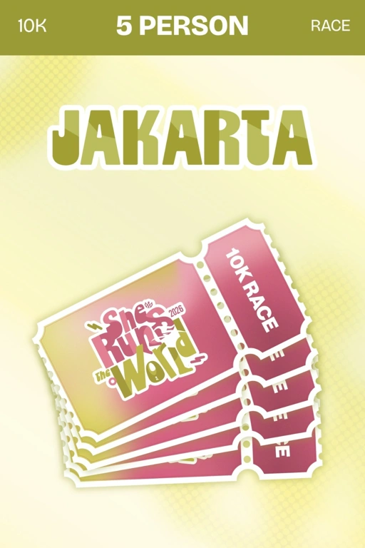 SRTW 10K RUN BUNDLING 5 TICKET (Jakarta)