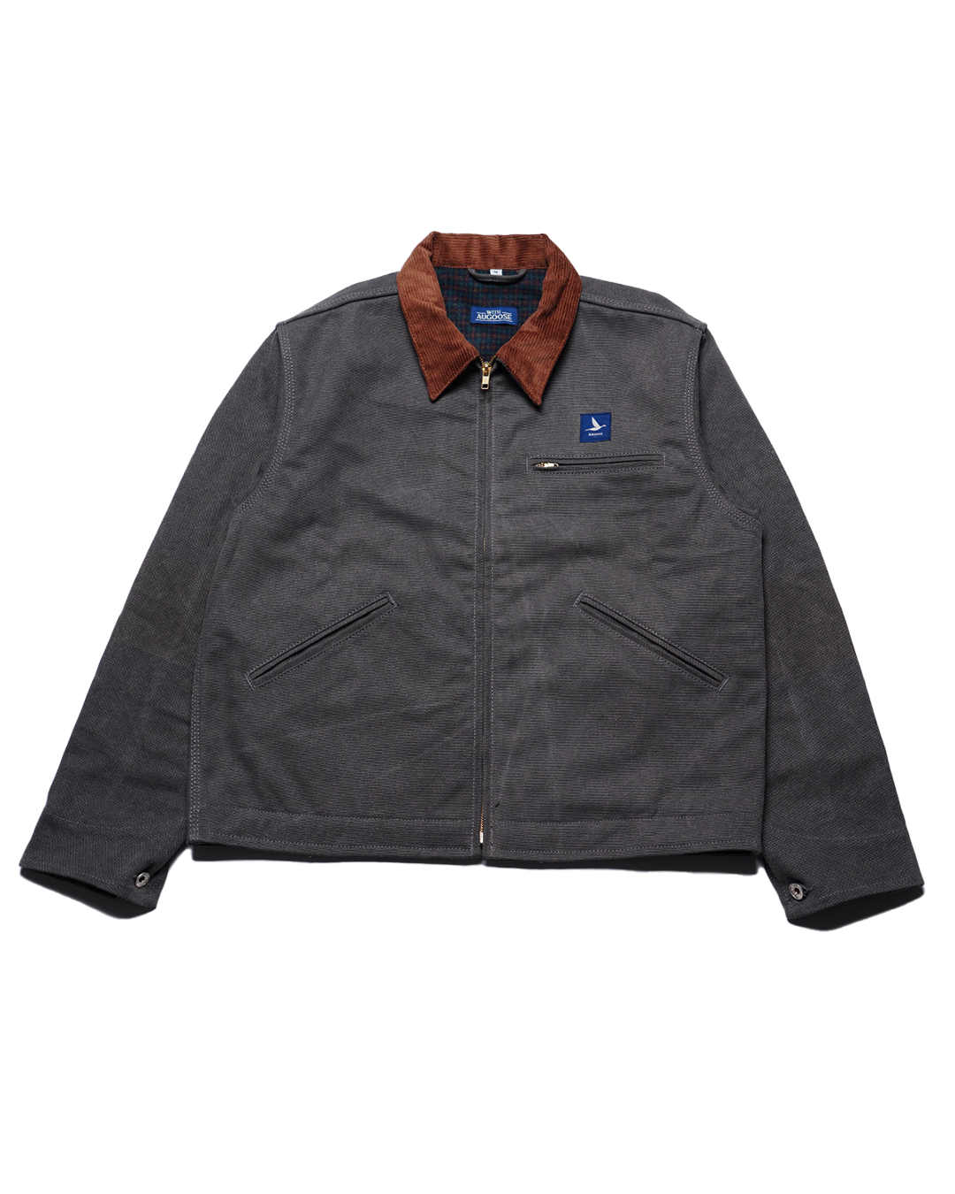 Augoose Active Jacket Ash Gray II - 15 Oz