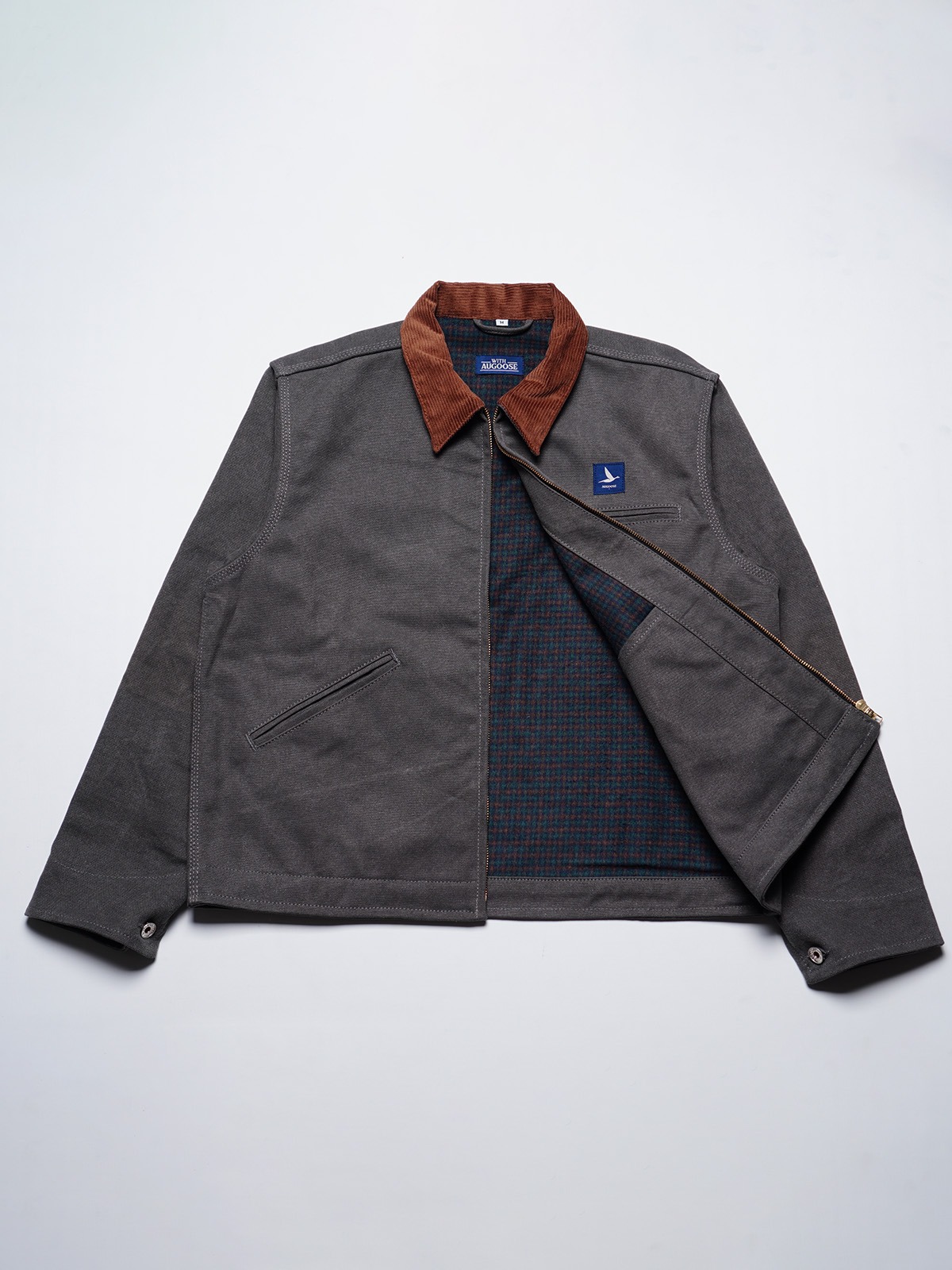 Augoose Active Jacket Ash Gray II - 15 Oz