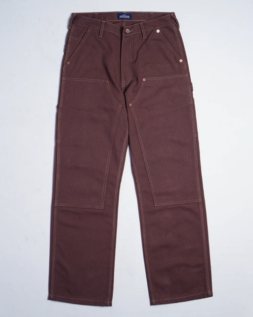 Augoose Double Knee Pants Molten Brown - 13 Oz