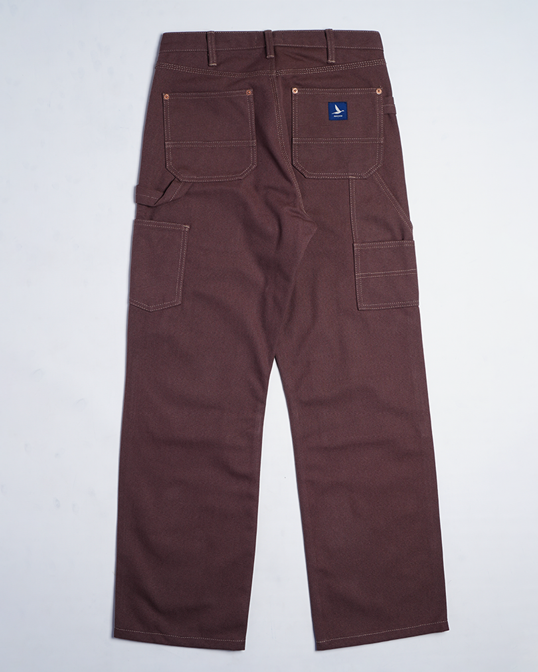 Augoose Double Knee Pants Molten Brown - 13 Oz