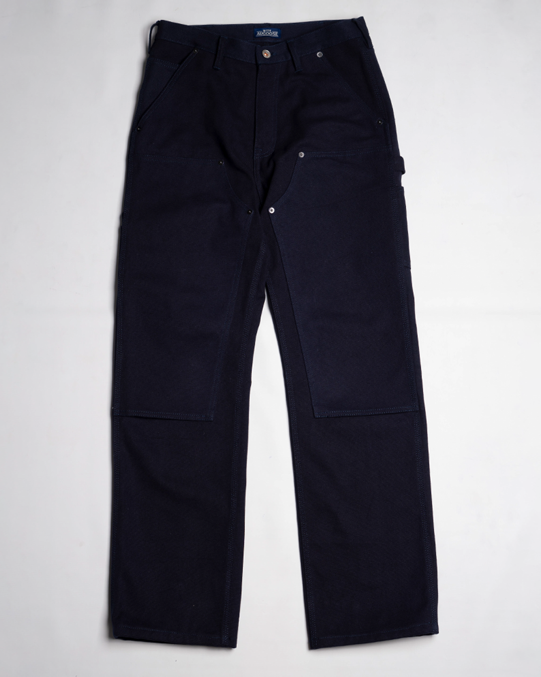 Augoose Double Knee Pants Navy - 17 Oz