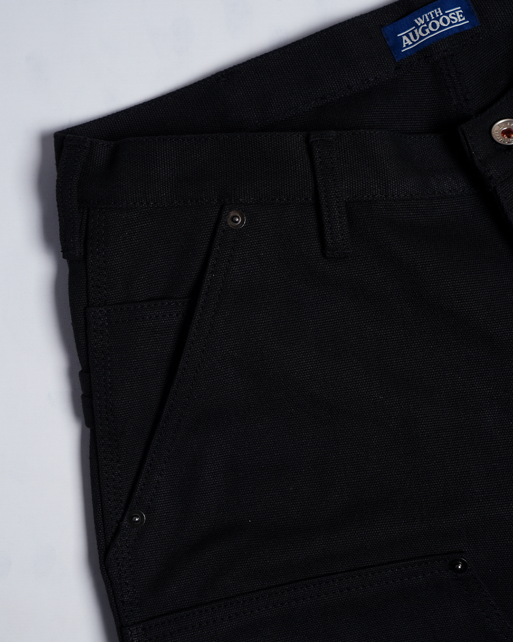 Augoose Double Knee Pants Obsidian - 17 Oz