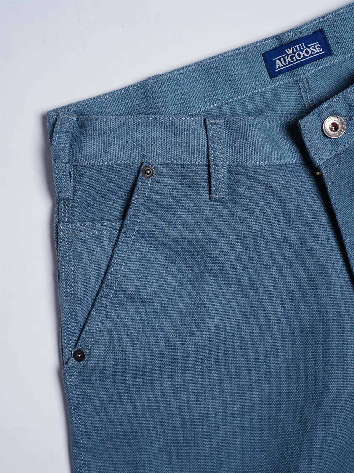 Augoose Carpenter Pants Frost Blue