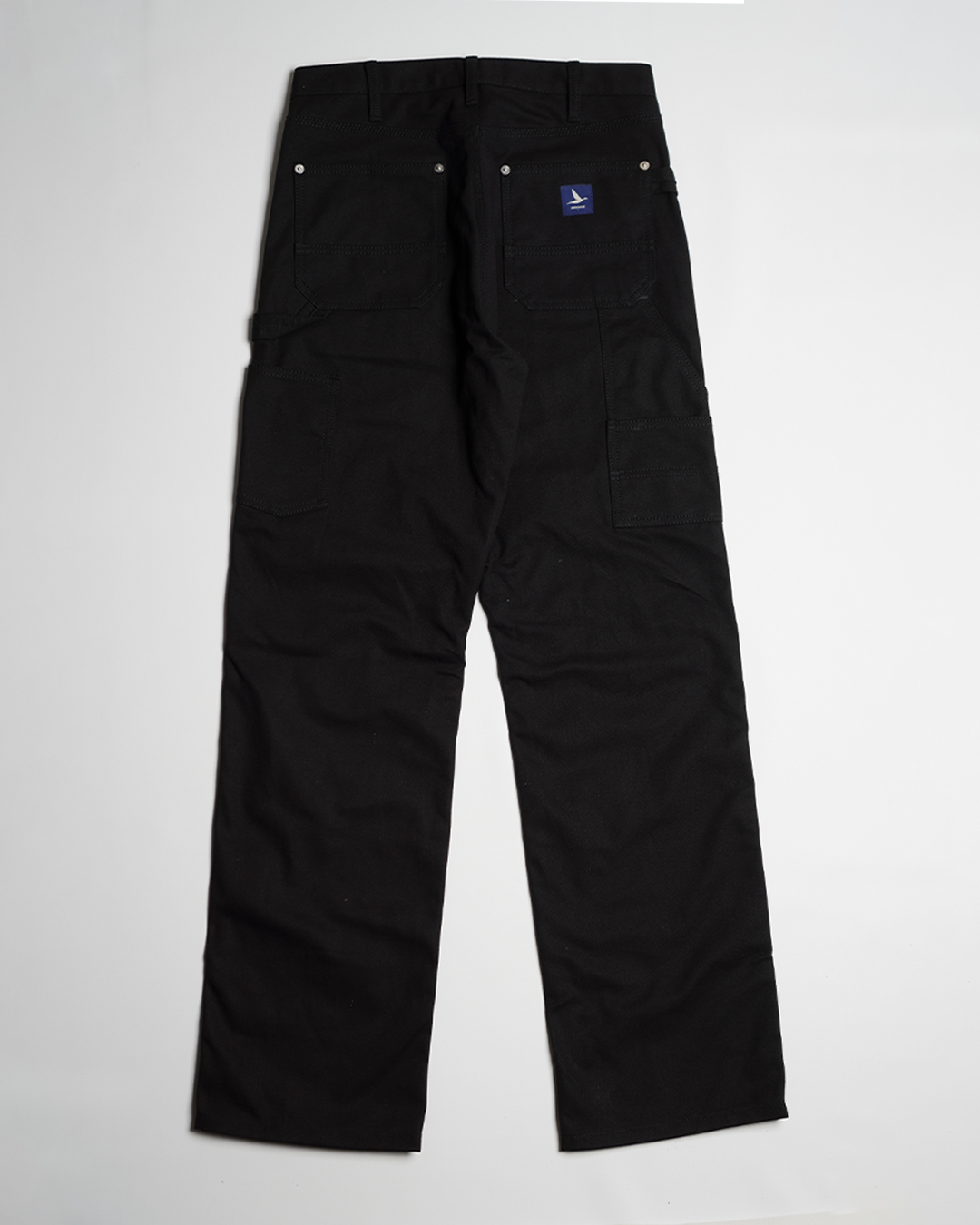 Augoose Gunmetal Carpenter Pants Black - 12 Oz