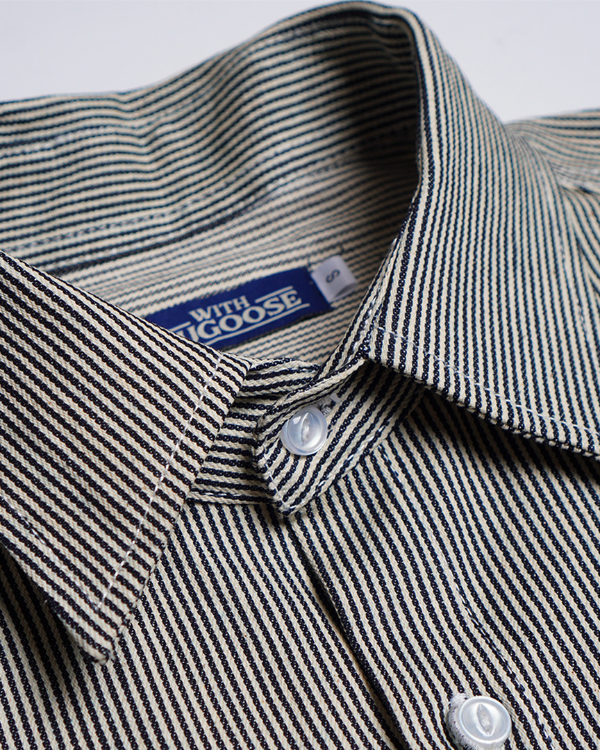 Augoose Hickory Stripe Workshirt